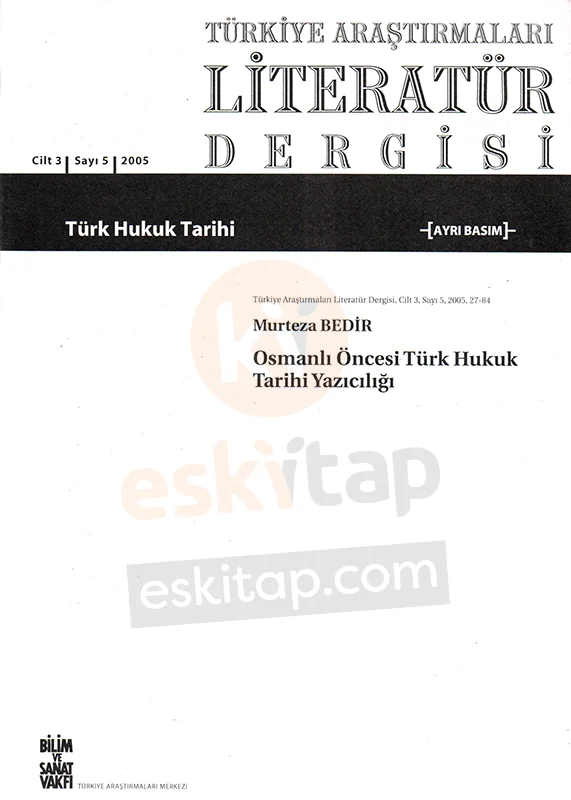 turkiye-arastirmalari-literatur-dergisi-cilt-3-sayi-5-2005